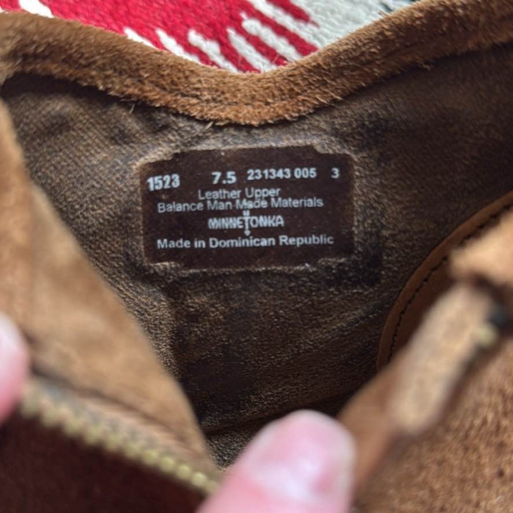 Minnetonka Suede Ankle Boot - Picture 3 of 4